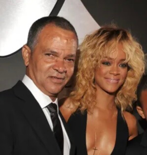 Samantha Fenty's father and sister.